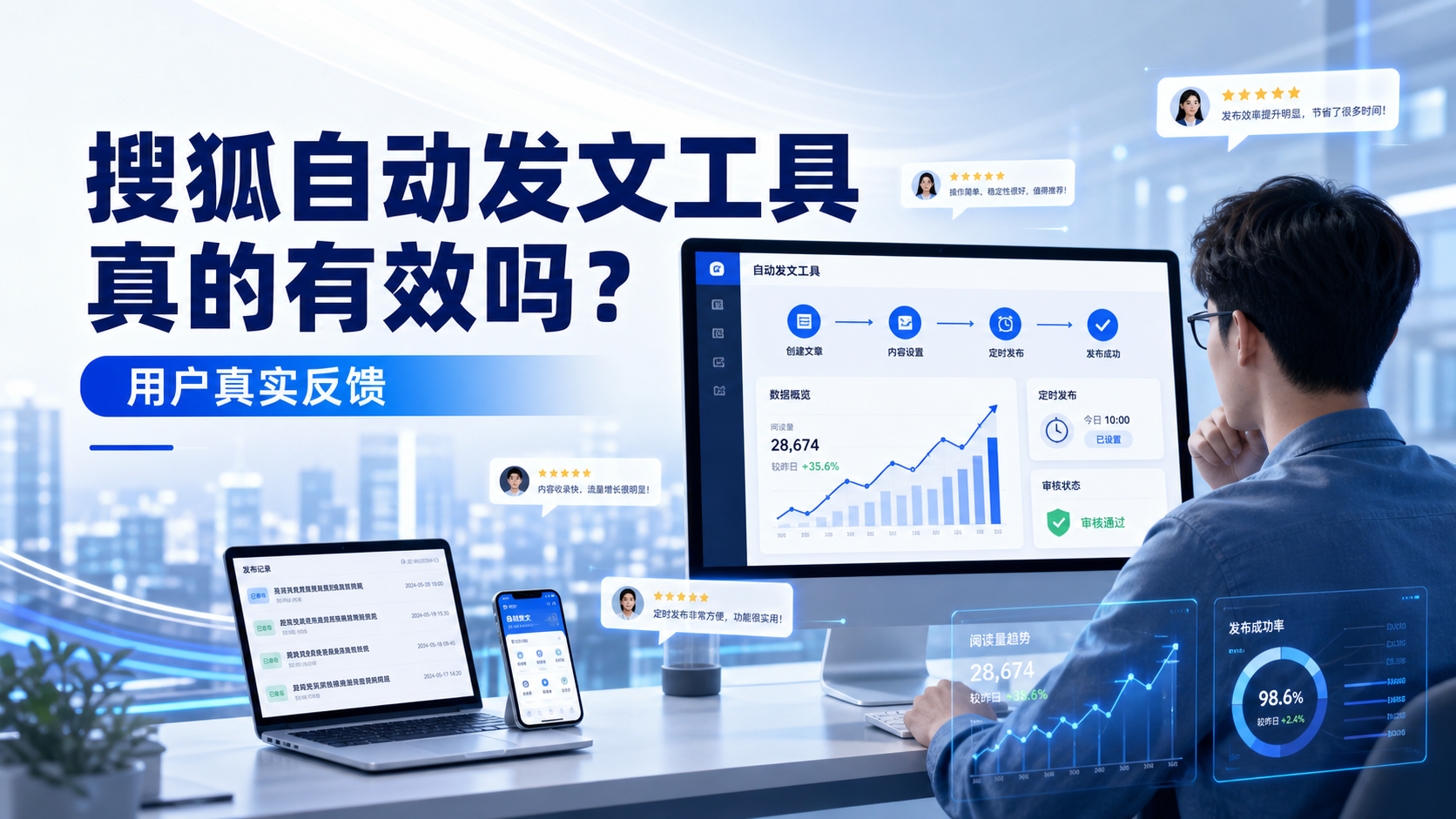 搜狐自动发文工具真的有效吗？淄博用户的真实反馈