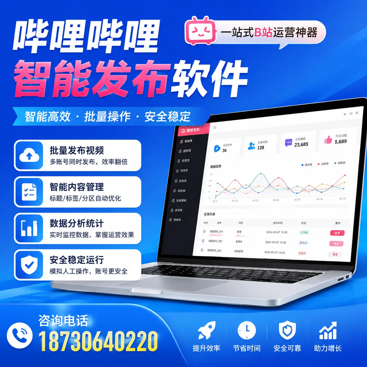 如何通过哔哩哔哩智能发布软件提升 淄博 企业曝光率